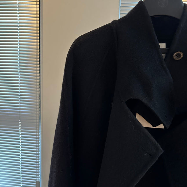 HERMES 25S PREMIUM LONG COAT WITH STAND COLLAR 315