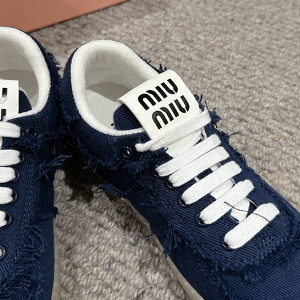 Dexun Sneaker Royal Blue Canvas