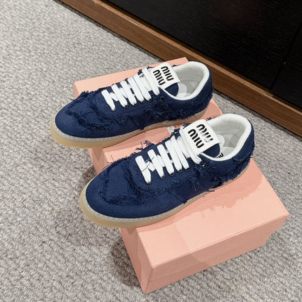 Dexun Sneaker Royal Blue Canvas