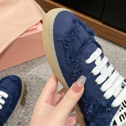 Dexun Sneaker Royal Blue Canvas