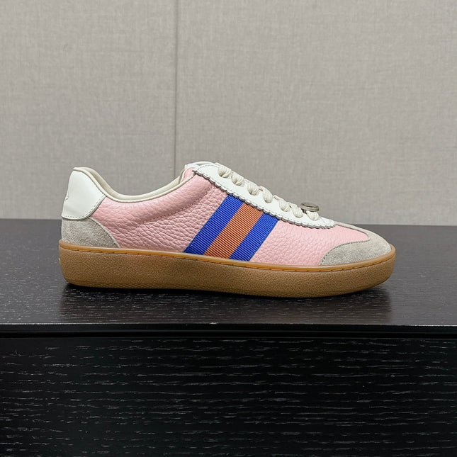 GG & ADIDAS SNEAKER LIGHT PINK CALFSKIN