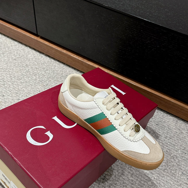 GG & ADIDAS SNEAKER WHITE CALFSKIN