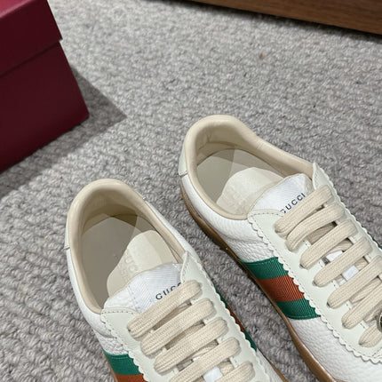 GG & ADIDAS SNEAKER WHITE CALFSKIN