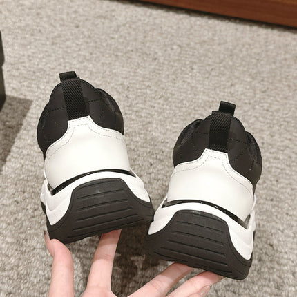 CC CLASSIC SNEAKER IN BLACK MIX WHITE LAMBSKIN