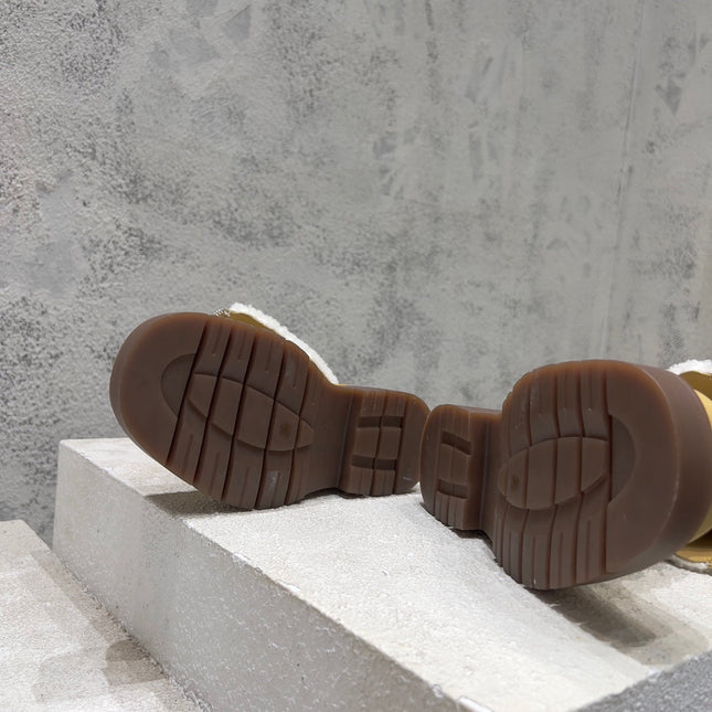 BOTTINE HADDOCK BOOTS IN CITRINE YELLOW SUEDE