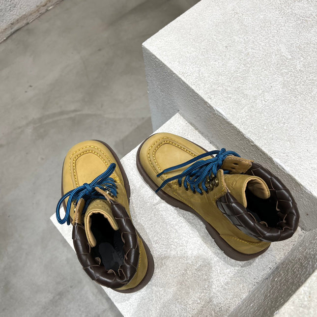 HADDOCK LACE-UP ANKLE BOOT IN CIDER BROWN SUEDE