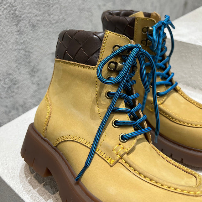 HADDOCK LACE-UP ANKLE BOOT IN CIDER BROWN SUEDE