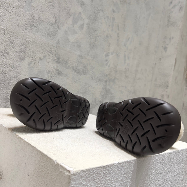 ANKLE BOOTS IN CHOCOLATE BROWN LAMBSKIN WITH SHEARLING LINING