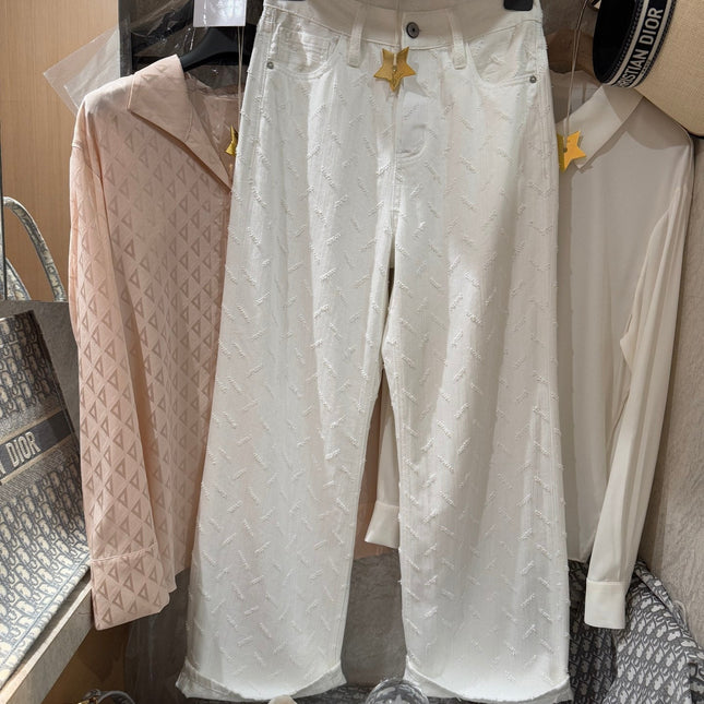 CC jeans White Denim Fabric