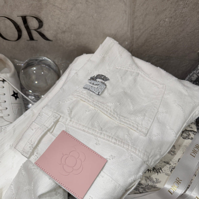 CC jeans White Denim Fabric