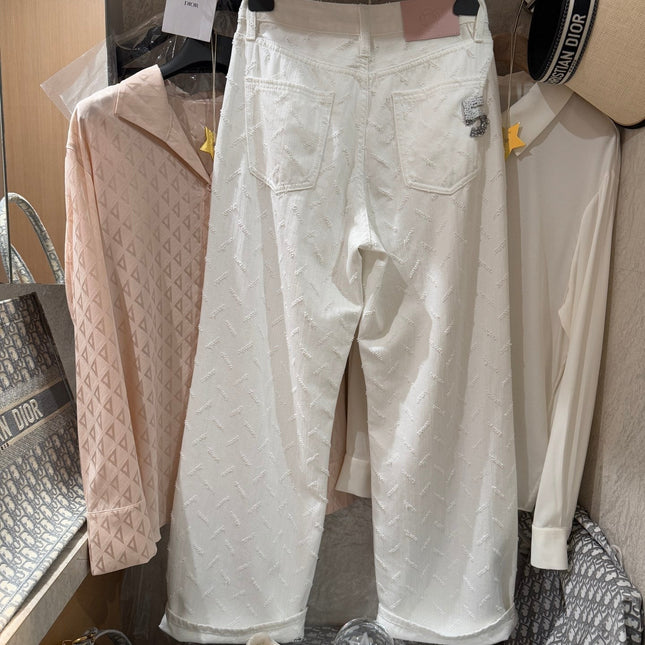 CC jeans White Denim Fabric