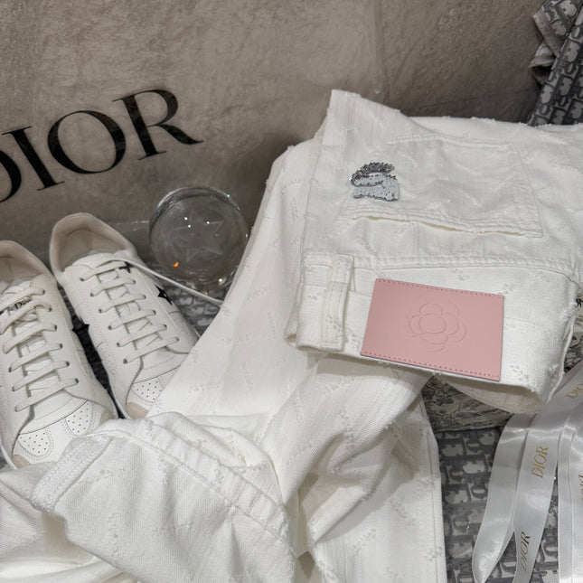 CC jeans White Denim Fabric