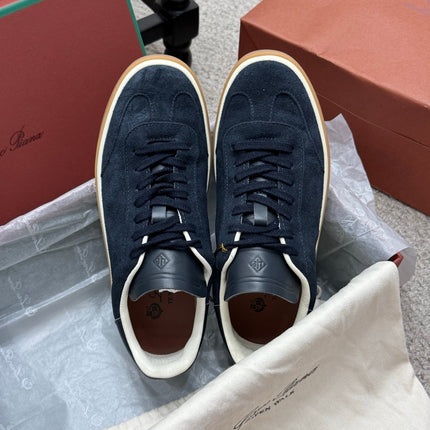 LP TENNIS WALK SNEAKERS IN NAVY BLUE SUEDE 384718