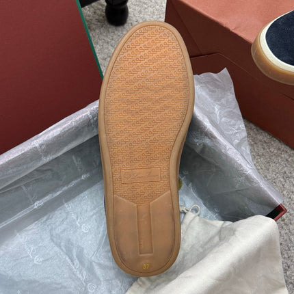 LP TENNIS WALK SNEAKERS IN NAVY BLUE SUEDE 384718