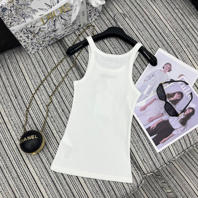 Dior 25C Tank Top White 228435