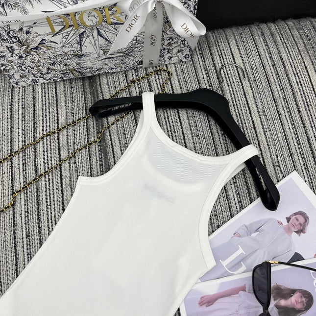 Dior 25C Tank Top White 228435
