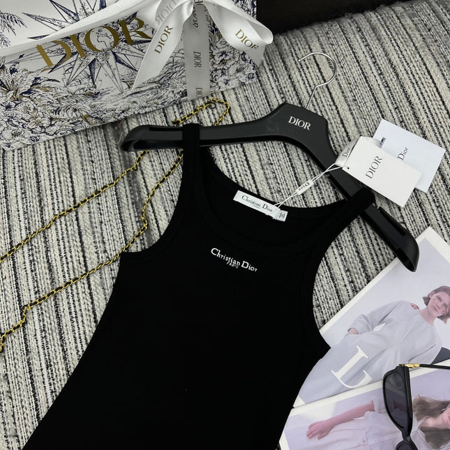 Dior 25C Tank Top Black 228436