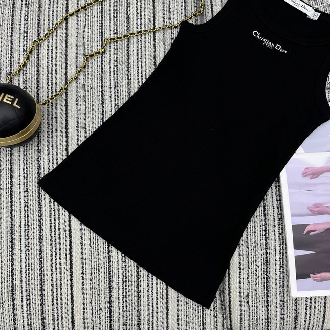 Dior 25C Tank Top Black 228436