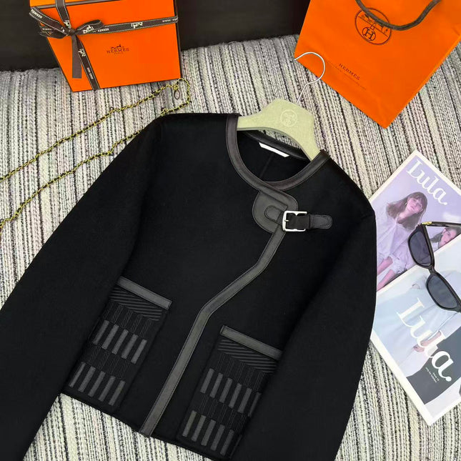 HERMES 25S KNITTED JACKET 053