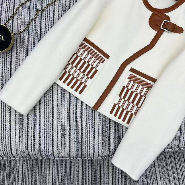 HERMES 25S KNITTED JACKET 052