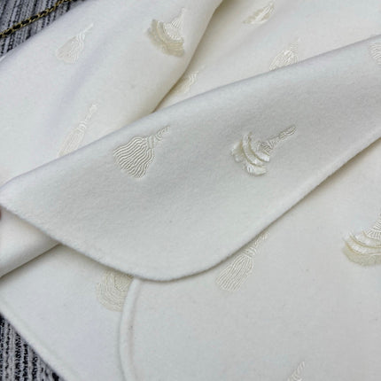 HERMES 25S REVERSIBLE SHORT CASHMERE HOODED COAT 012