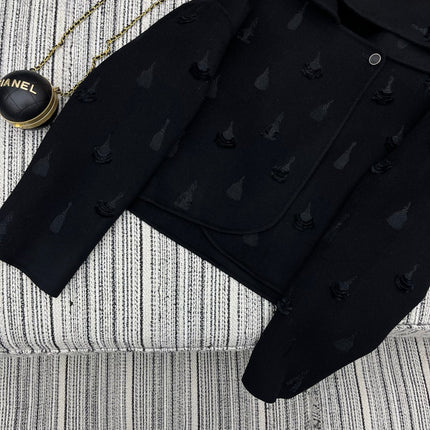 HERMES 25S REVERSIBLE SHORT CASHMERE HOODED COAT 013