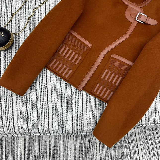 HERMES 25S KNITTED JACKET 8887