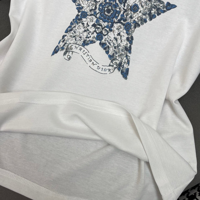 Dior 25C Embroidered T-shirt mix Skirt Dior Monagram 228675