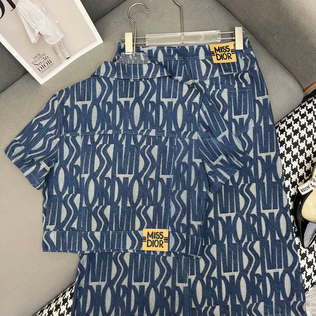 Dior 25C Polo Shirt Mix Long Skirt 228765