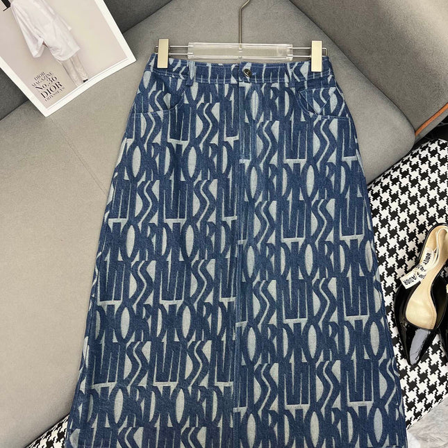 Dior 25C Polo Shirt Mix Long Skirt 228765