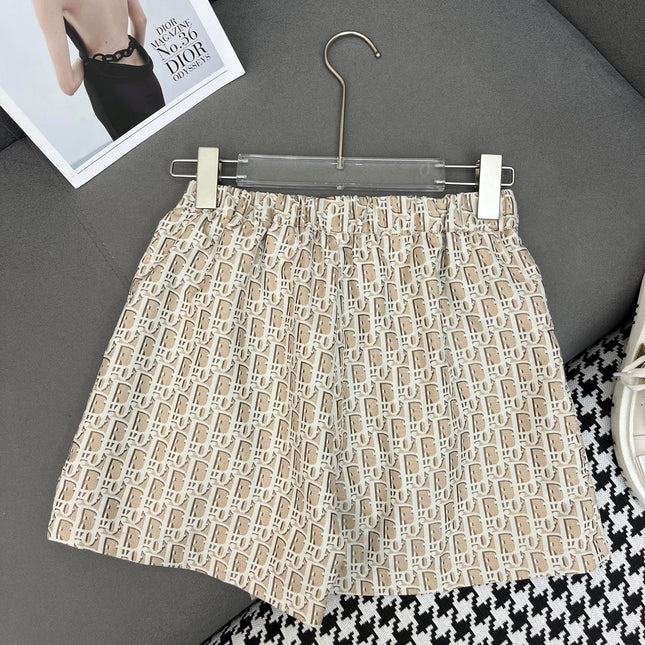 DIOR WRAP-FRONT SHORTS 228595