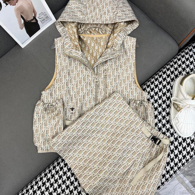 DIOR WRAP-FRONT SHORTS 228595