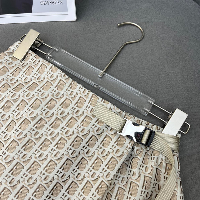 DIOR WRAP-FRONT SHORTS 228595