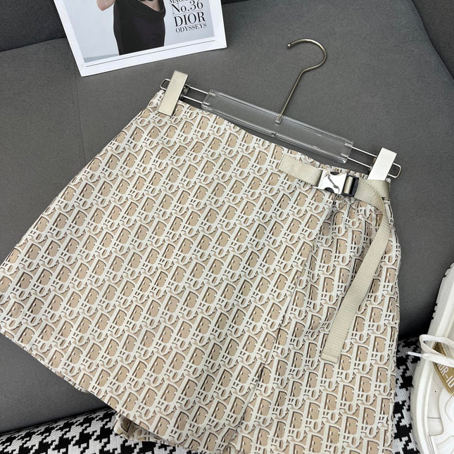 DIOR WRAP-FRONT SHORTS 228595