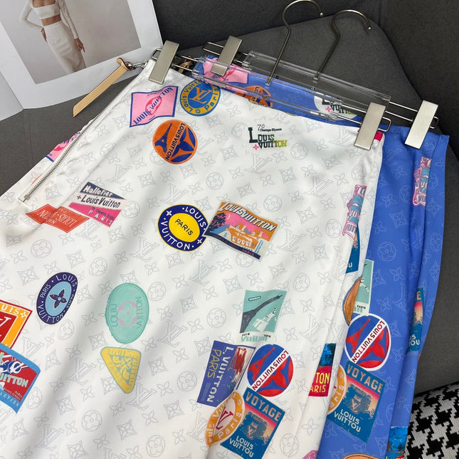 PRINTED MAXI DRESS MULTICOLOR POLYESTER 266721