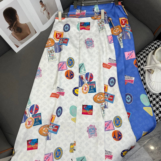 PRINTED MAXI DRESS MULTICOLOR POLYESTER 266721