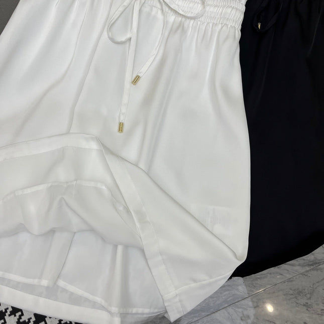 ROUND-NECK SHORT-SLEEVE DRESS 253297