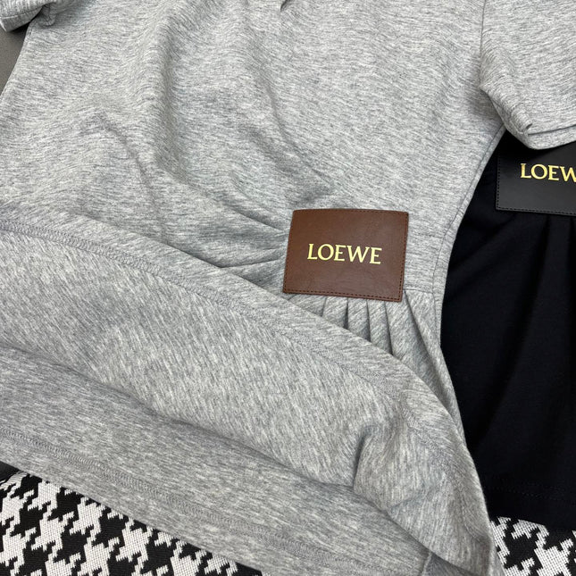 FITTED POLO SHIRT WITH PLEATED WAIST