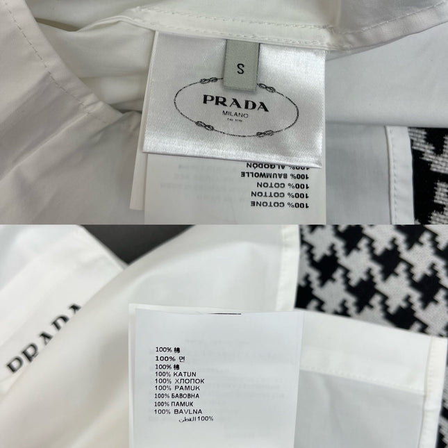 WHITE SLEEVELESS BUTTON-UP SHIRT