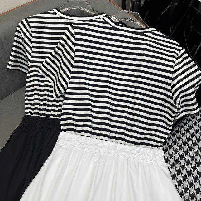 PRAD ROUND NECK DRESS 25S IN POLYESTER 266689