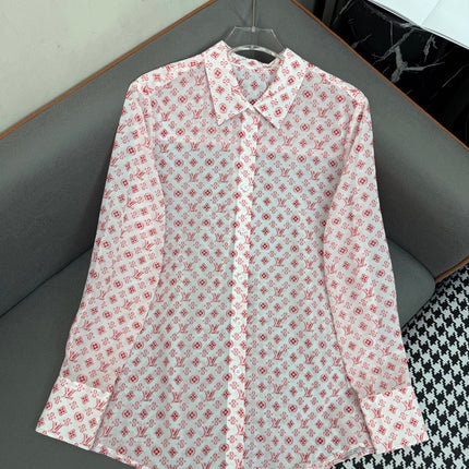 LONG SLEEVE SHIRT MONOPOLY PRINT FABRIC POLYESTER 266695