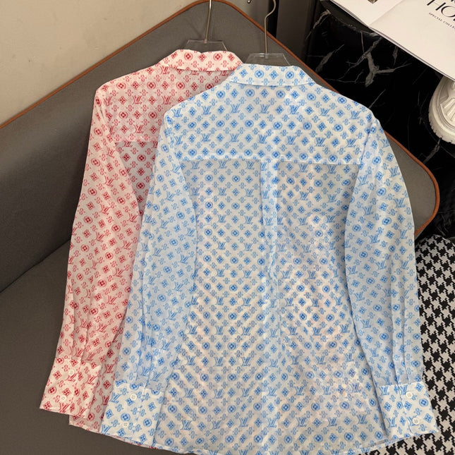 LONG SLEEVE SHIRT MONOPOLY PRINT FABRIC POLYESTER 266695