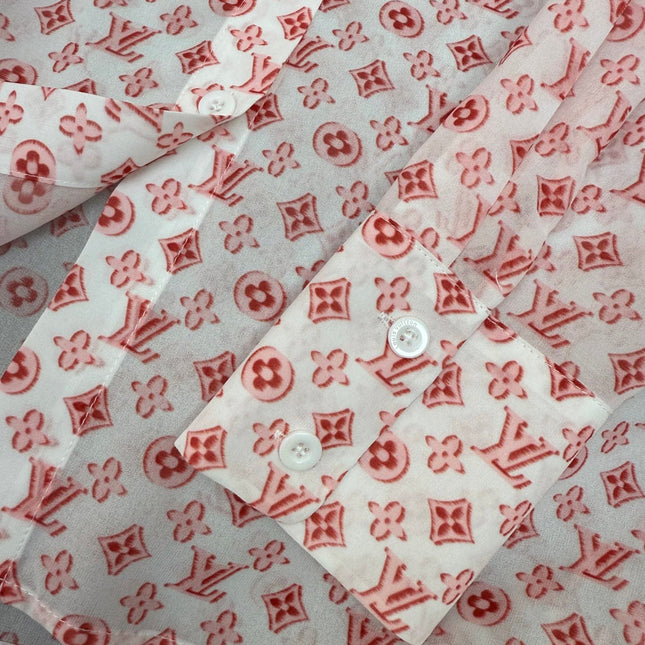 LONG SLEEVE SHIRT MONOPOLY PRINT FABRIC POLYESTER 266695