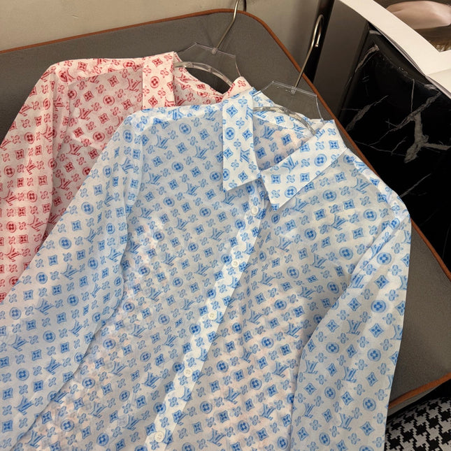 LONG SLEEVE SHIRT MONOPOLY PRINT FABRIC POLYESTER 266695