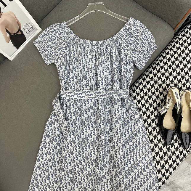 DIOR DRESS WITH BELT 269130