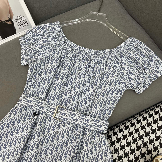 DIOR DRESS WITH BELT 269130
