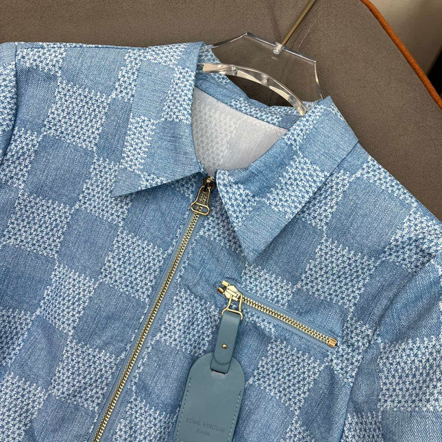 LV DRESS PLEATED HEM 25IN POLYESTER 266634