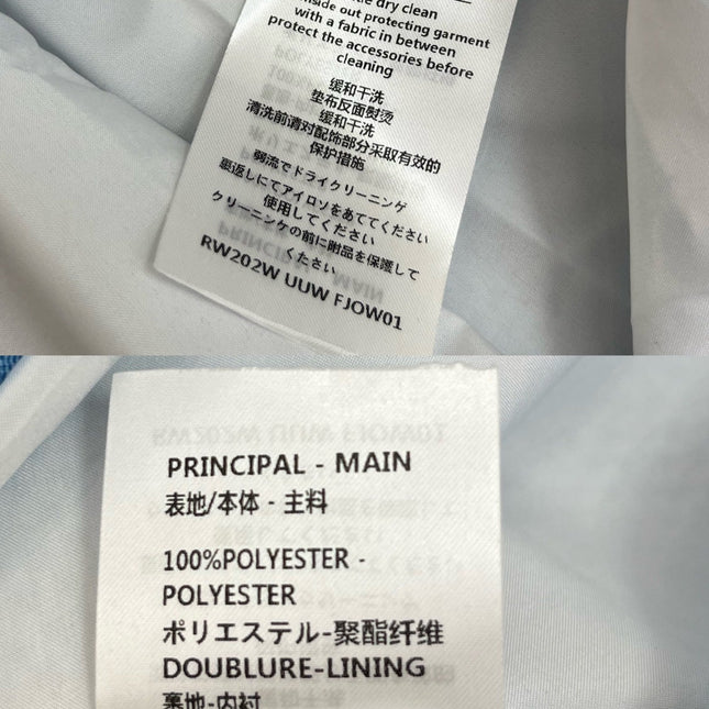 LV FRONT ZIP SLEEVELESS DRESS 25S IN POLYESTER 266640