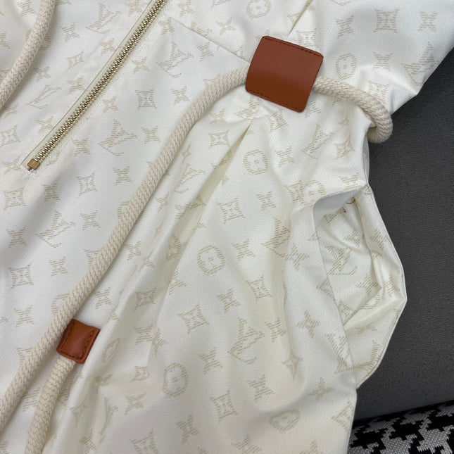 LV FRONT ZIP SLEEVELESS DRESS 25S IN POLYESTER 266640