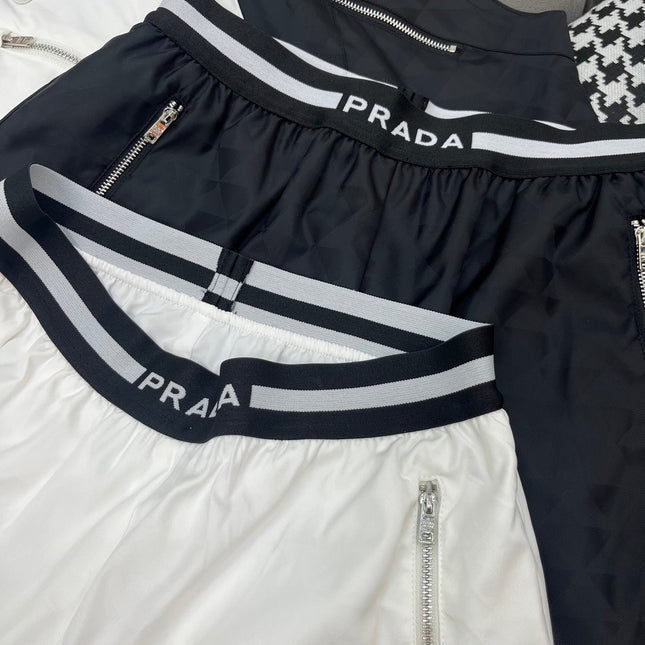 SLEEVELESS HOODIE AND SHORTS JACQUARD FABRIC 266715